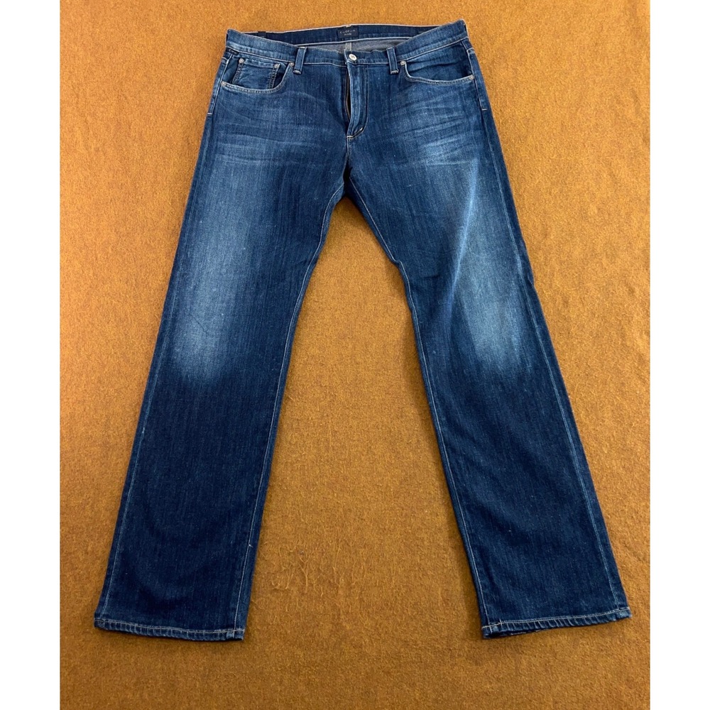 Citizens of Humanity Mens 36 Blue Core Straight Leg Jeans